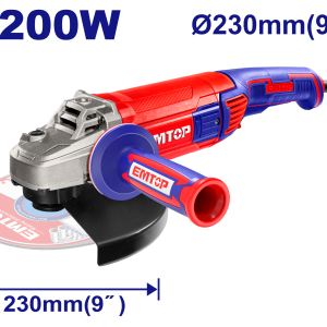 AMOLADORA ANGULAR 2200W 230MM EMTOP EAGR22093 - Imagen 1