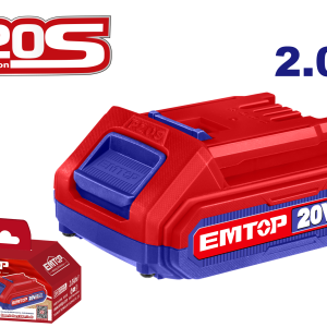 BATERIA DE LITIO 20V 2AH PARA LINEA P20S EMTOP EBPK20011 - Imagen 1