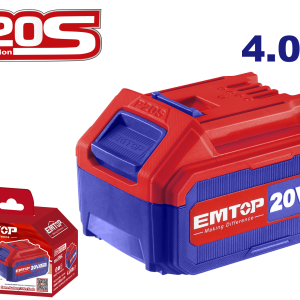 BATERIA DE LITIO 20V 4AH PARA LINEA P20S EMTOP EBPK20021 - Imagen 1