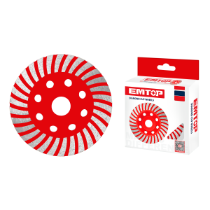 DISCO DESBASTE 4 1/2 115MM MAMPOSTERIA TIPO FLAP EMTOP EDGH011151 - Imagen 1