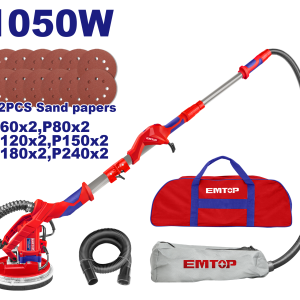 LIJADORA DE YESO 1050W 225M EMTOP EDSD10501 - Imagen 1