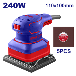 LIJADORA DE PALMA 240W 110X100MM EMTOP EFSR24101 - Imagen 1