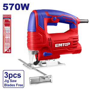 SIERRA CALADORA DE MANO 570W 3000RPM EMTOP EJSW5701 - Imagen 1