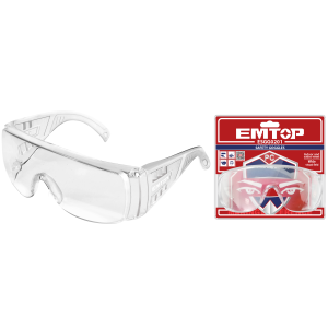 LENTES DE PROTECCION TRANSPARENTES EMTOP ESGG0201 - Imagen 1