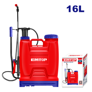 PULVERIZADOR FUMIGADOR MOCHILA 16L 4.5 BAR EMTOP ESPP41602 - Imagen 1