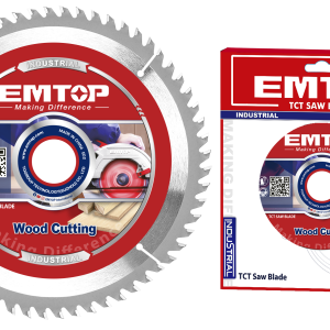 DISCO CORTE MADERA 7 1/4 24 DIENTES EMTOP ETCT1185112 - Imagen 1