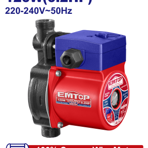 BOMBA ELEVADOR DE PRESION 120W 900G EMTOP EWPPSCM120 - Imagen 1