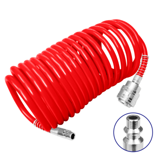 MANGUERA ESPIRAL DE 10M PARA COMPRESOR EMTOP ULAHE1001 - Imagen 1